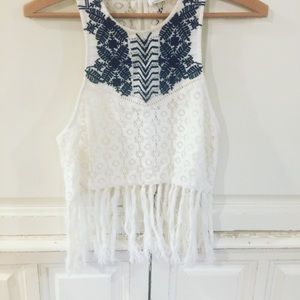 Abercrombie and Fitch crop sweater.